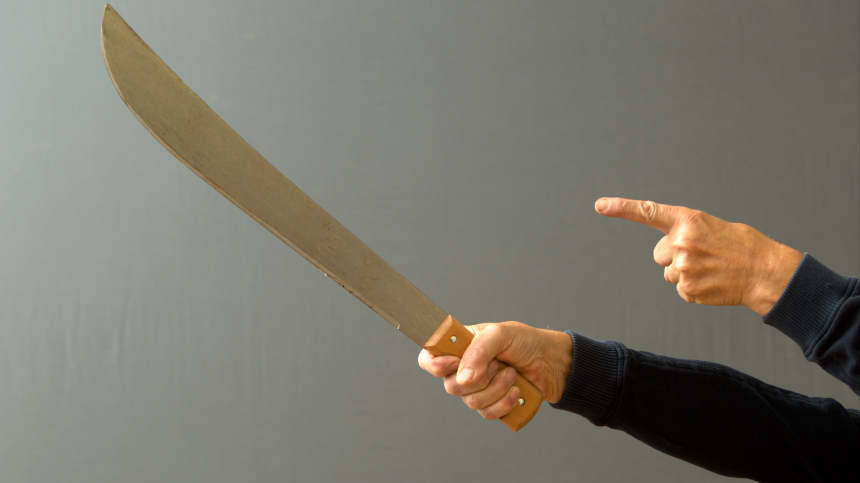 Вооруженных мачете людей задержали в супермаркете Ростова-на-Дону