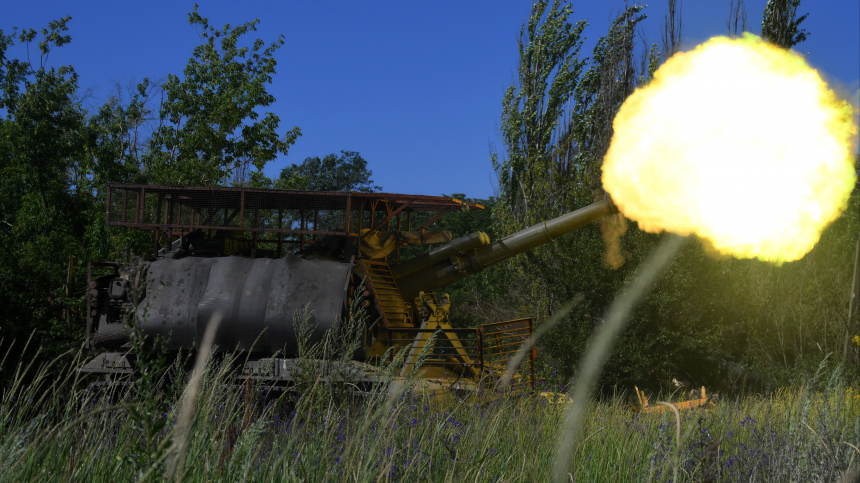 Расчет САУ Мста-С сорвал ротацию ВСУ. Лучшее видео из зоны СВО