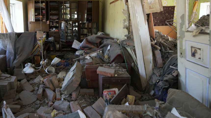 В Краснодарском крае обломки БПЛА повредили два частных дома