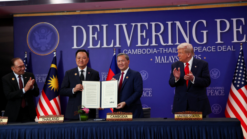 Таиланд и Камбоджа подписали мирное соглашение