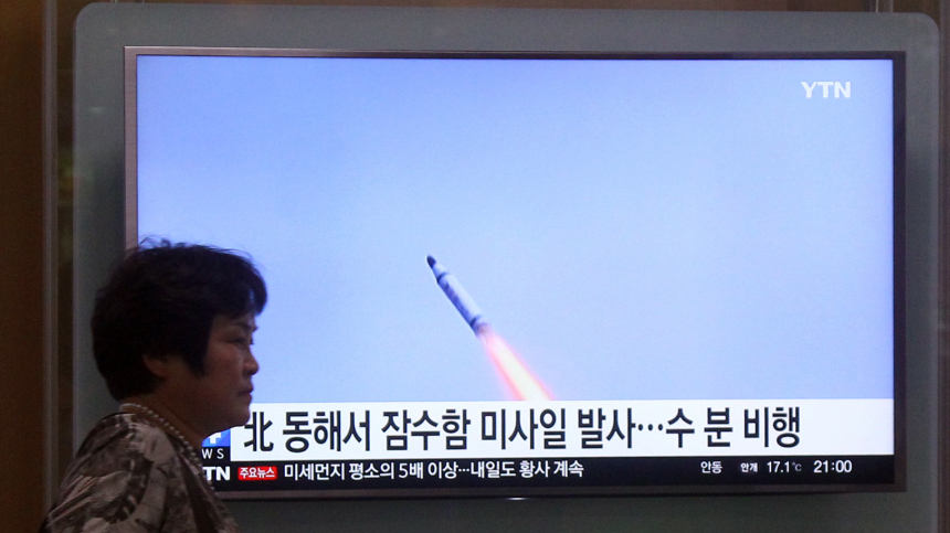 КНДР провела испытания стратегической крылатой ракеты в Желтом море