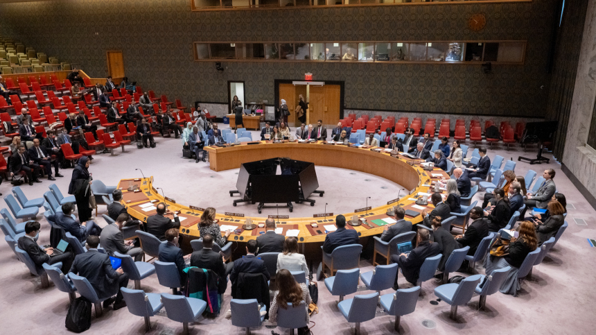 Небензя назвал резолюцию США по Газе в Совбезе ООН котом в мешке