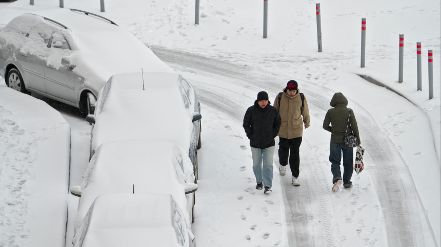 Дальний Восток, Урал, Сибирь: около 90% территории России покрыто снегом