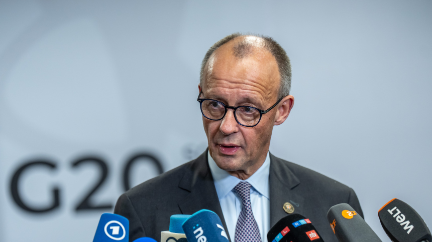 Российских журналистов не пустили на пресс-конференцию Мерца на саммите G20