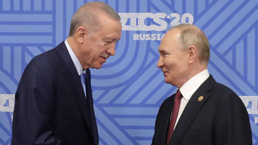 Путин и Эрдоган проведут телефонный разговор 24 ноября