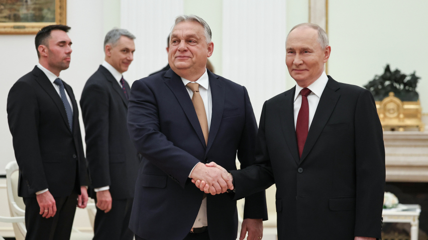Орбан назвал успешными переговоры с Путиным в Москве
