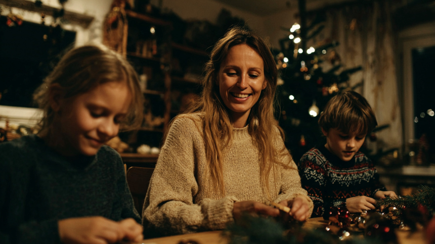 Как в детстве: три простые елочные игрушки, которые можно сделать своими руками