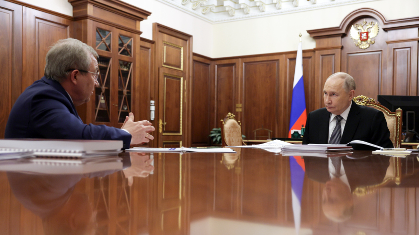 Красников рассказал Путину о новых научных исследованиях и технологиях РАН