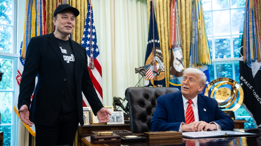 Илон Маск назвал Дональда Трампа самым забавным человеком среди своих знакомых