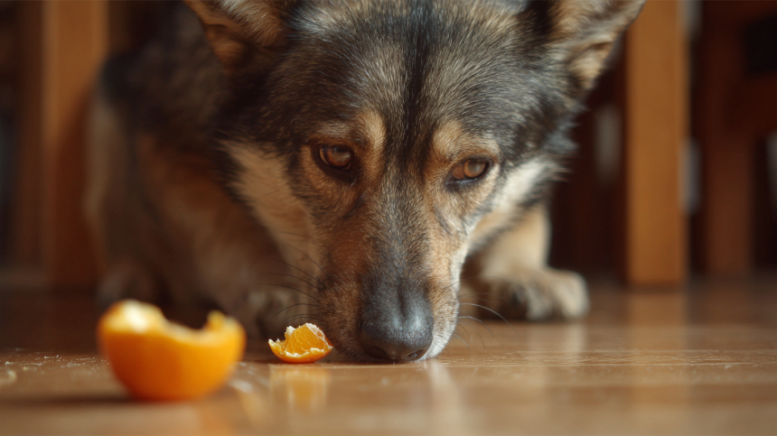 Мандариновая кожура может быть опасна для домашних животных