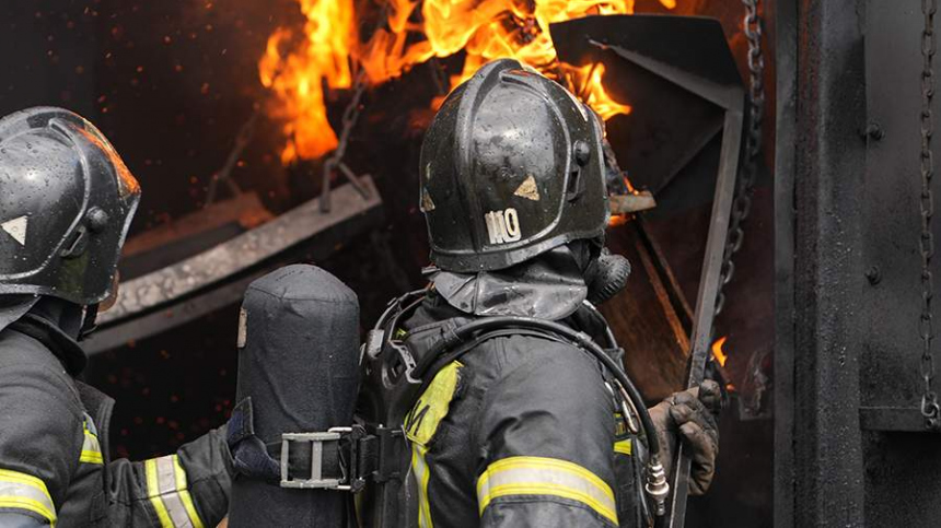 Площадь пожара в кафе в Херсонской области после удара ВСУ составила 500 квадратных метров