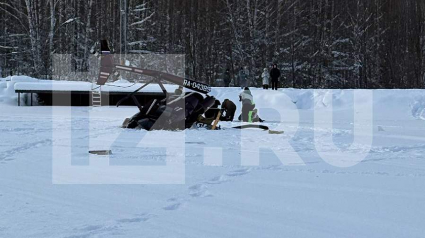 В Пермском крае в крушении частного вертолета погибли два человека