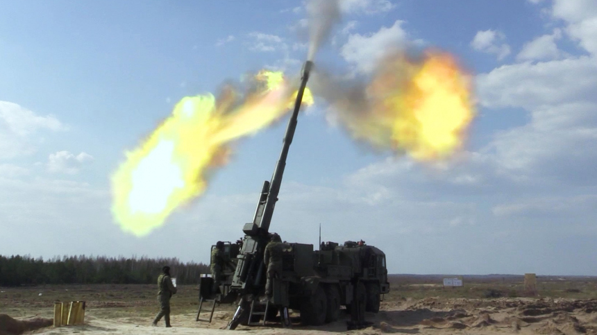 Расчет САУ Мальва уничтожил опорный пункт ВСУ. Лучшее видео из зоны СВО