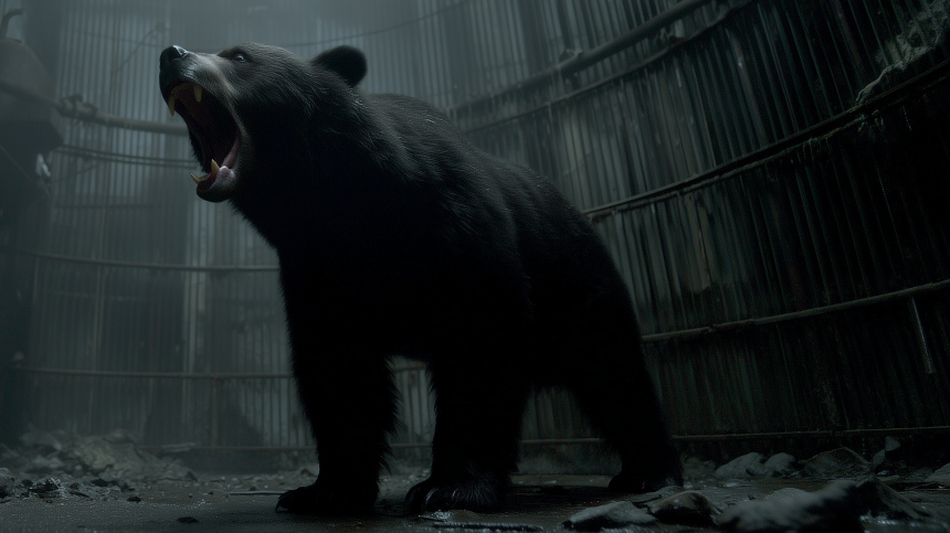 Житель Калифорнии выгнал жившего с ним 37 дней гигантского медведя