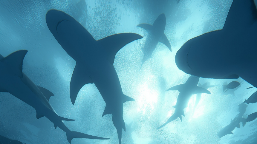 На туристический пляж выбросило тушу огромной беременной акулы-дракона