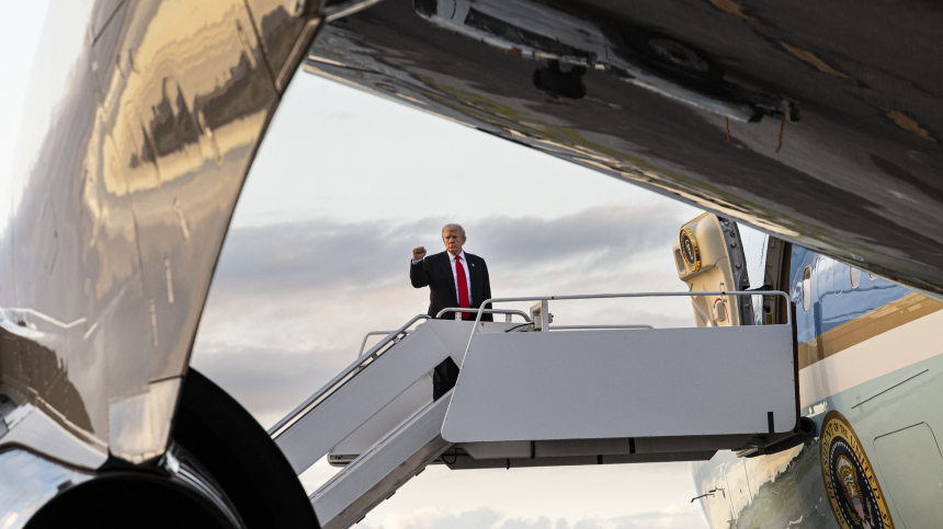 Из соображений безопасности: почему самолет Трампа не долетел до Швейцарии