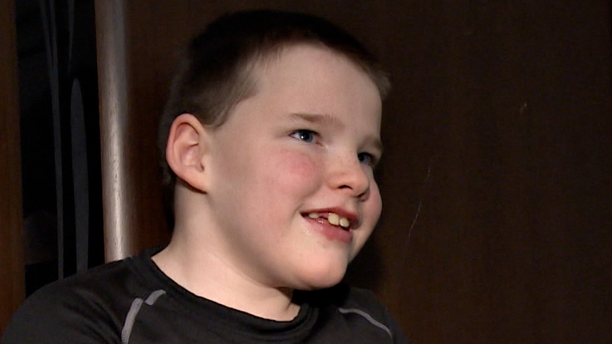 На Пятом канале акция День добрых дел для восьмилетнего Мирослава