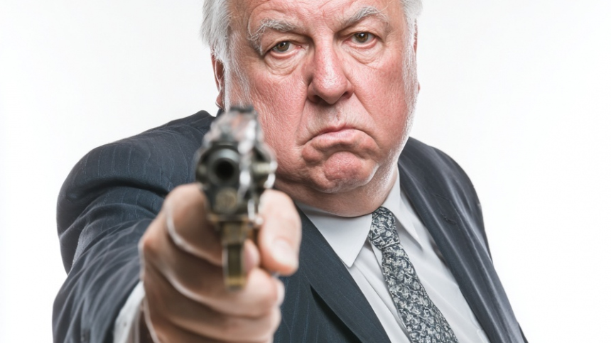 Пистолет из игрушечного магазина довел пенсионера до скамьи подсудимых