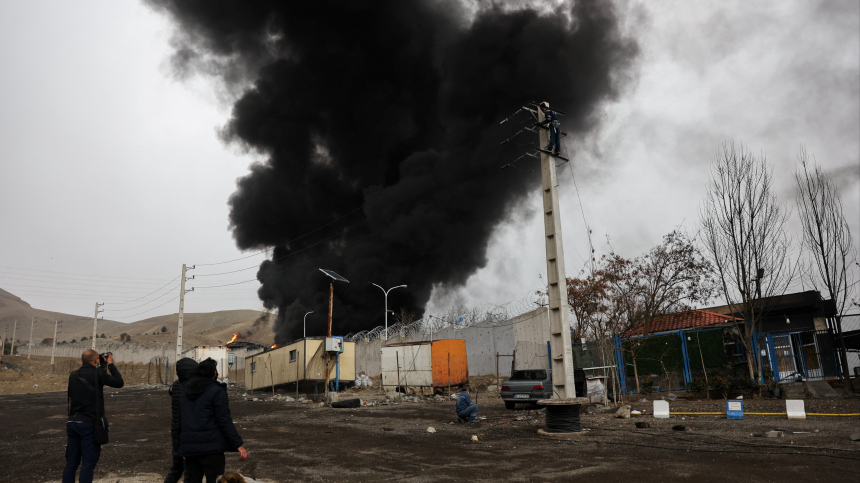 Армия обороны Израиля начала новую волну ударов по Тегерану