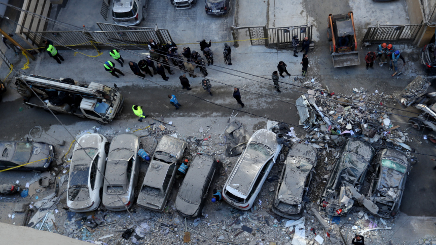 Иранский снаряд разрушил часть здания в израильском Эйлате