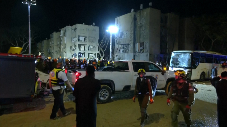 В Израиле 88 человек пострадали в результате ракетного удара по городу Арад