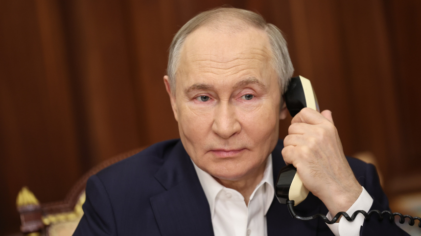 Владимир Путин провел телефонный разговор с президентом Ирана