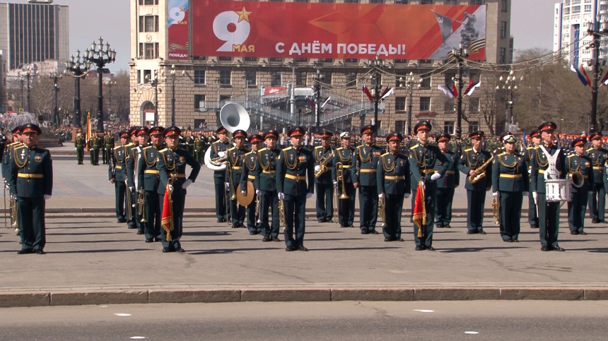 Парад в честь 81-летия Победы в Великой Отечественной войне прошел в Хабаровске