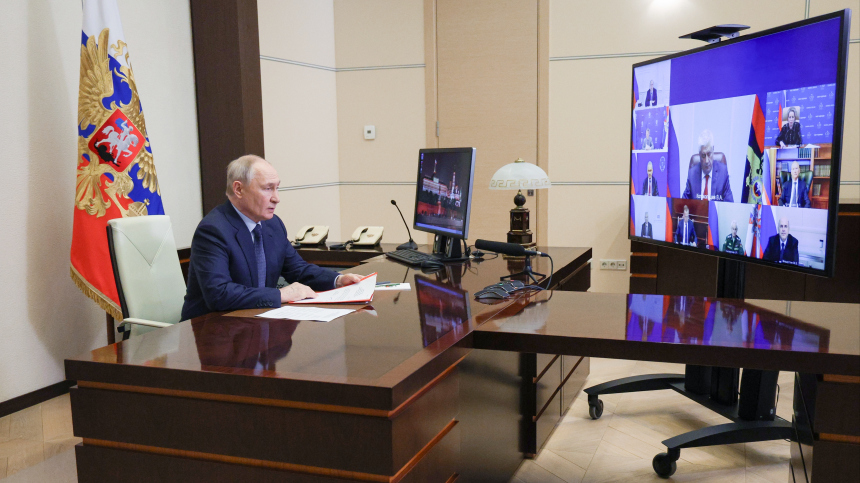 Путин обсудил с постоянными членами Совбеза вопросы внешней политики